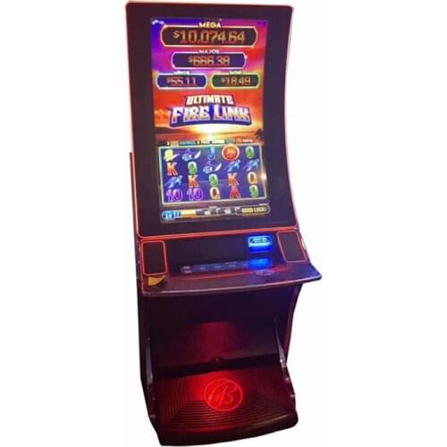 China Original Video Gambling Machine Dual Screen Slot Game Machine can be customized