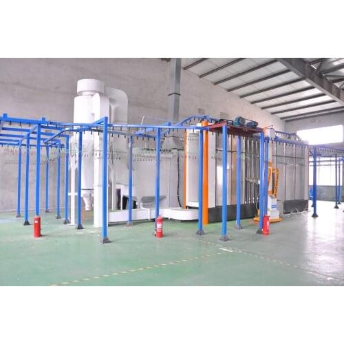 Electrostatic powder coating line coating production line