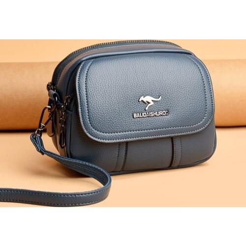 Fashion Brand Crossbody Bags for Women 2021 New High Capacity Shoulder Handbag PU Leather Flap Messenger Bag Coin Purses