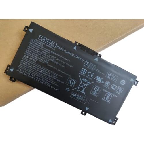 Original LK03XL Laptop Battery For HP X360 ENVY 15M-CN0011DX 15-BP 17M-AE0XX 17T-AE100 TPN-W127 I129 W134 HSTNN-LB7U UB7I IB8M