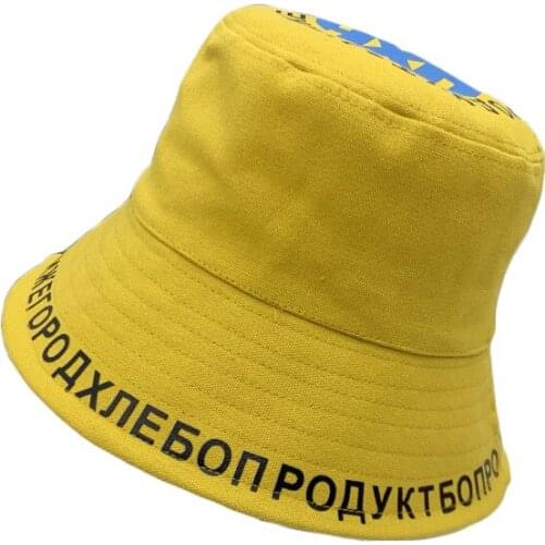 Fisherman Cap Fashion Solid Color Letter Embroidery Bucket Hat For Spring Summer Outdoor Sport Sun Shade Fisherman Caps TG0265