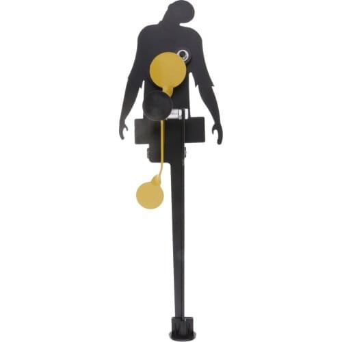 Steel Resetting Field Target Hunting Shooting Practice Zombie Reset Target