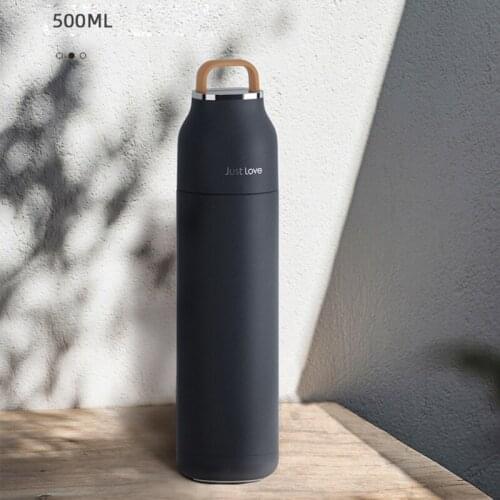 500ml Stainless Steel Thermos Portable Vacuum Flask Tumbler Insulated Thermal Cup Coffee Mug Thermo Bottle Garrafa Termica Termo