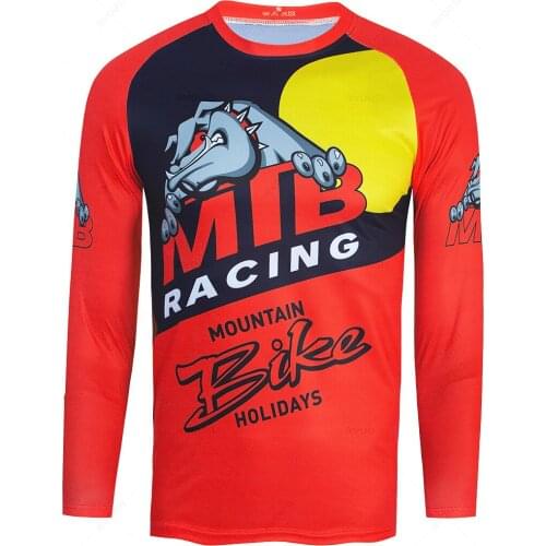 Santa Cruz Moto Jersey Downhill Mountain Bike Clothing MTB Jersey bicycle T-shirt DH MX Cycling Shirts Offroad Motocross Wear