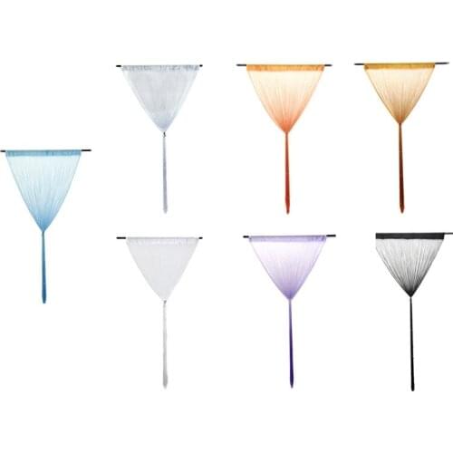 Beaded Curtain String Door Window Room Panel Glitter Crystal Ball Tassel String Line Door Window Curtain Room Divider Decorative