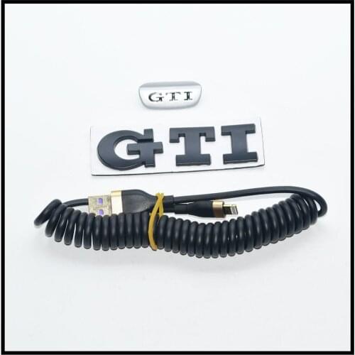 GOLF GTI Emblem Badge Letter Number Alphapet Logo car Truck 3D For Golf POLO