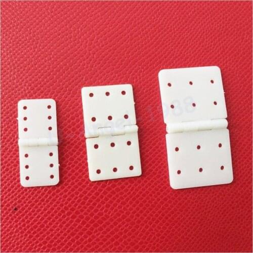 100pcs/lot Nylon Plane Hinge for RC Airplane 20x36mm / 16x29mm / 12x24mm