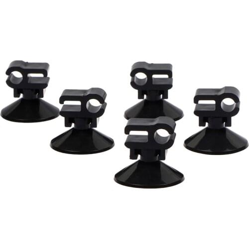 5PCs Aquarium Suction Cup Clip Tube Buckle Fish Tank Wire Hose Pump Sucker