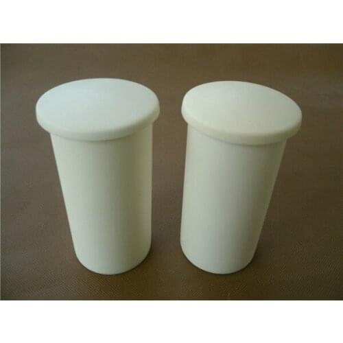 99.3% alumina crucible with lids / 5ml / cylindrical corundum crucible / ceramic crucible