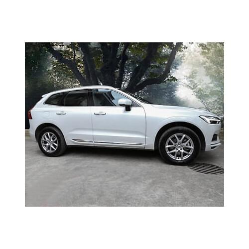 ABS Chromed 4 PCS Side Car Door Body Bottom Mouldings Trim For Volvo XC60 2018
