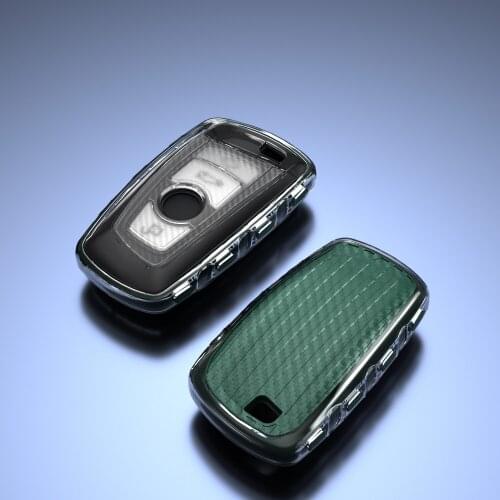 High quality Car key Cover Case For BMW 520 525 f30 f10 F18 118i 320i E36 E46 E87 E91 E92 X3 X4 M3 M4 Bag Holder KeyChain