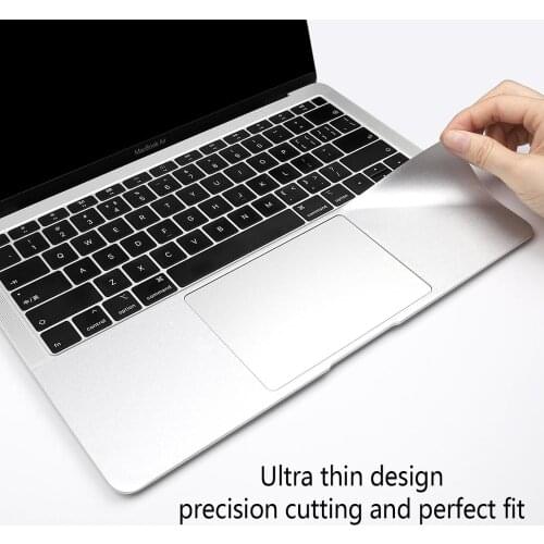 Palms Guard Rest Cover with Trackpad Protector Sticker Silver for New MacBook Pro 16 With Touch Bar A2141 Model