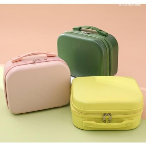 Mini Travel Hand Luggage Cosmetic Case Small Portable Carrying Pouch Cute Suitcase for Makeup Multifunctional Storage Hot