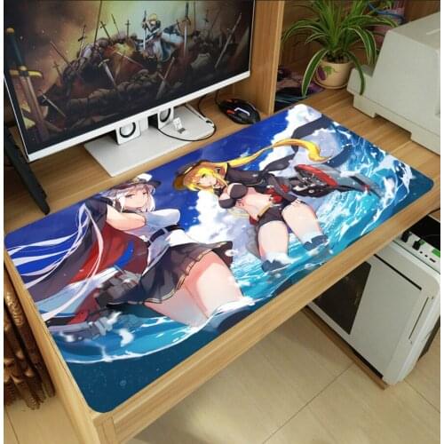 Anime Mouse Pad Game Enterprise Azur Lane Mice Mat Large Thicken PC Laptop Keyboard Table Pad Gaming Play Mat Otaku Holiday Gift
