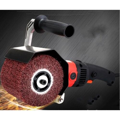 2100W stainless steel wire drawing machine, portable speed-regulating polishing machine, metal wire drawing machine