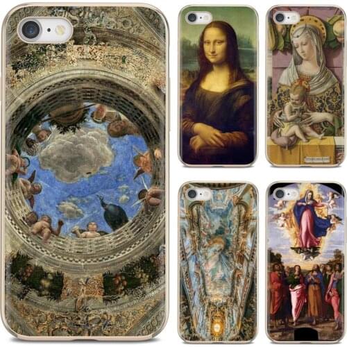 Soft Shell Case For Huawei Y6 Y5 2019 For Xiaomi Redmi Note 4 5 6 7 8 Pro Mi A1 A2 A3 6X 5X 7A renaissance art Painting
