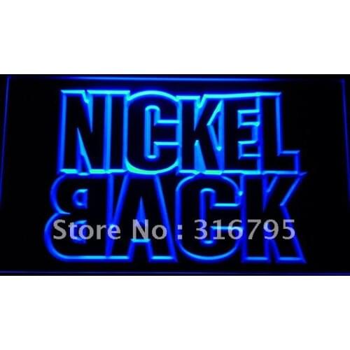 C162 Nickelback Bar LED Neon Light Signs with On/Off Switch 20+ Colors 5 Sizes to choose