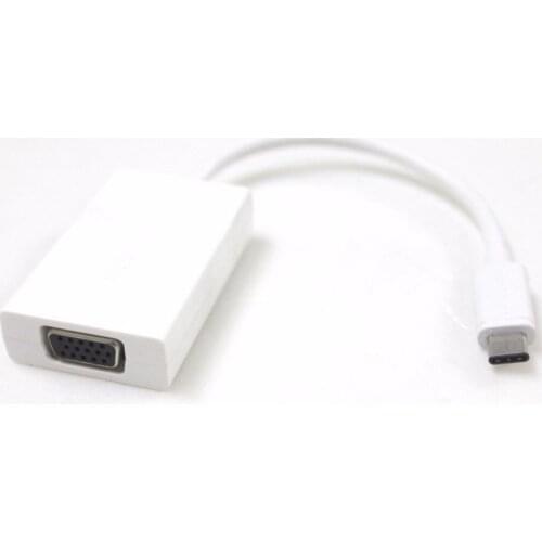 Genuine USB Type-C-to-VGA Adapter for Insignia NS-PU369CV-WH-C -White