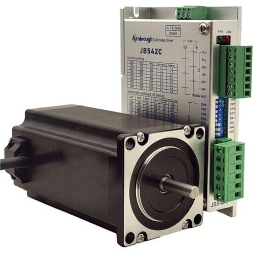 NEMA23 stepper motor 57HS115A43008 3.0N.m(428oz-in) and Driver JB542M 1.0-4.0A DC20-50V 1-200Micro CNC Router