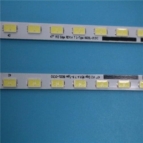 595mm LED Backlight strip 48leds For LG 47" TV 47LW6200 6920L-0131C 6920L-0131D LC470EUE SE R1 47LS4100 6922L-0017A 6922L-0018A