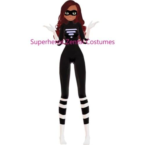 High Quality Custom Made Lady Suit Alay Lady Wifi Cosplay Costume Alay Suit Lycra Spandex Zentai Bodysuit