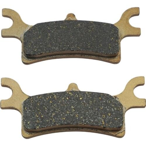 1 Pair Motorcycle Rear Brake Pads For Polaris Sportsman 500 Disc Brake Pads set gas scooter Moped Electric bicycle