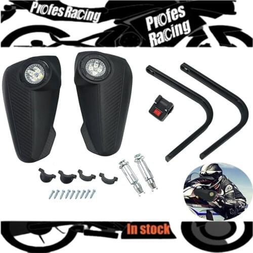 Motorcycle protection Hand Guard Led Handguards with light Fit Supermoto For ADV DUKE LC4 200 640 690 990 SMR motorcross