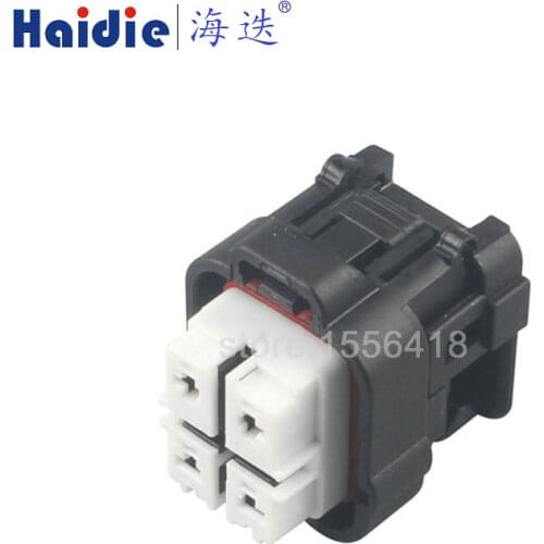 Free shipping 2sets auto 4pin electric housing plug waterproof wiring harness sensor plug connector 6195-0315