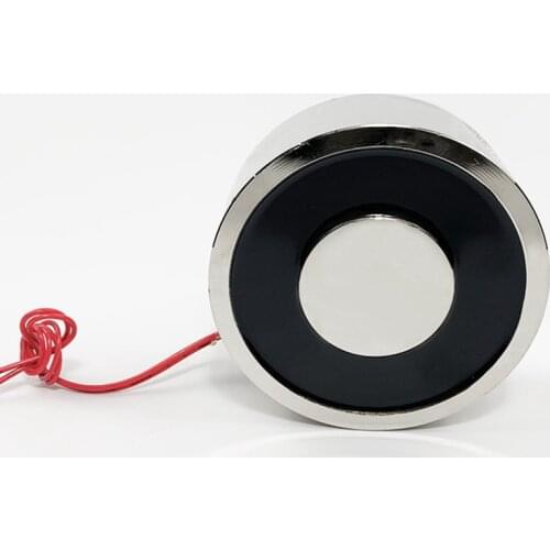 1pc Holding Magnets Solenoid DC 12V 24V Electromagnet P100/40(100mm Dia. 40mm Height) 240KG Force 15W Power Sucker Type