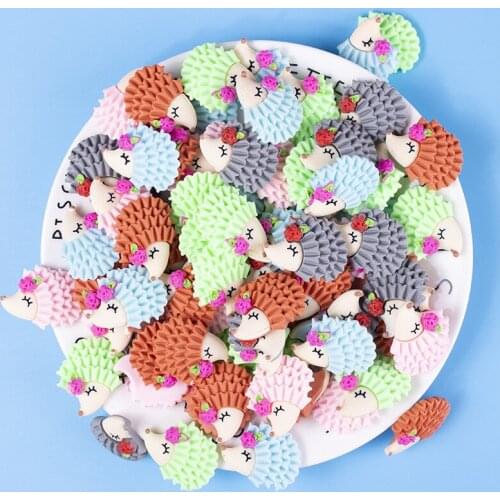 10pcs/lot Resin Animal Cartoon Resin flatback Charm For DIY Hair Bow Scrapbooking Decoration