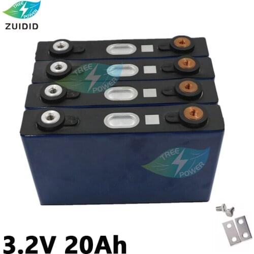 NEW 20pcs lifepo4 3.2v 20ah high discharge current lifepo4 battery cell for electrice bike motor battery pack diy 12v 24v