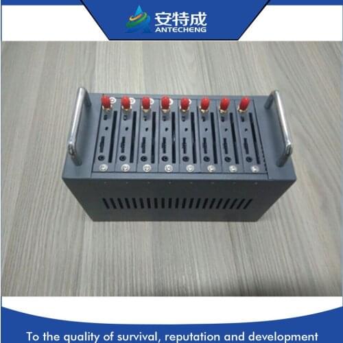 Antecheng 3g 8 port gsm modem pool simcom5320 900/2100mhz bulk sms device multi sim card modem pool