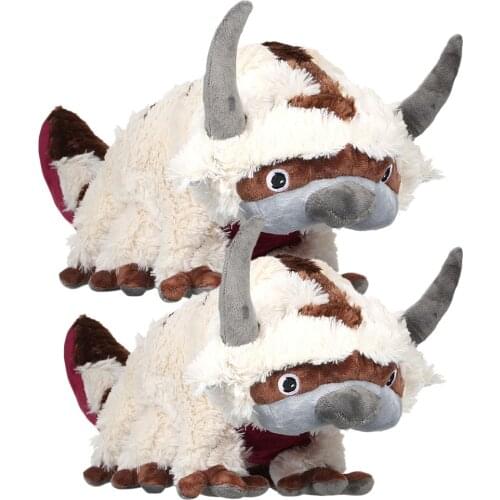 Avatar The Last Airbender God Bull Appa Cute Cartoon Anime Soft Stuffed Plush Dolls Ornaments Home Decor Baby Toys