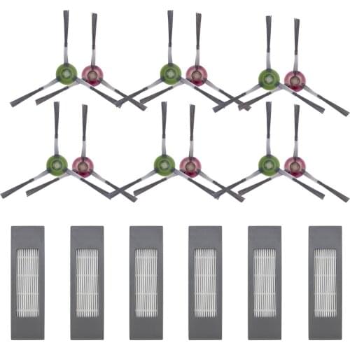 HEPA Filter Side Brush for Ecovacs Deebot OZMO 920 950 Yeedi 2 T8 T8 AIVI, T9AIVI / AIVI+ Cleaner Parts