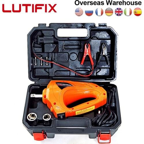 Mr Cartool 12V Electric Impact Wrench 1/2" 480N.M Car Repair Tool Impact Driver Electric Impact Wrench Gun Kit