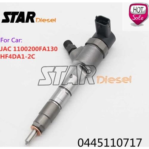 STAR Diesel 0 445 110 717 0445110717 Fuel Injector Valve 0445 110 717 Spare Parts For JAC 1100200FA130 HF4DA1-2C