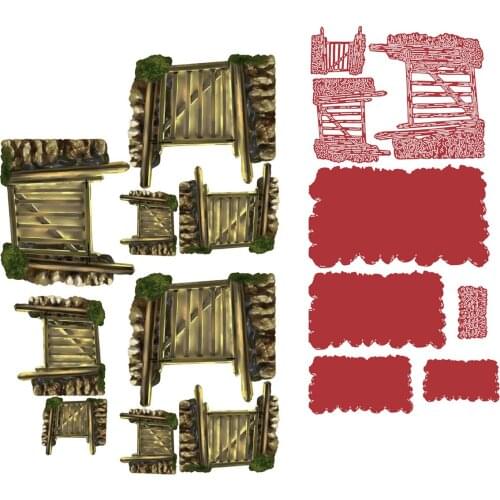 Mr Browns Field Metal Cutting Die Scrapbook Embossed Paper Card Album Craft Template Cut Die Stencils Stamp New for 2021 Arrive