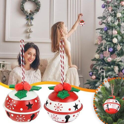 Happy New Year Christmas Ornaments Diy Xmas Gift Santa Claus Snowman Tree Bells Pendant Doll Hang Decorations For Home #WT