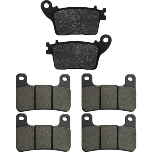 Motorcycle Front + Rear Brake Pads Disks for Suzuki GSXR 1000 K9/L (Tokico & Brembo Caliper) (09-14) GSXR1000