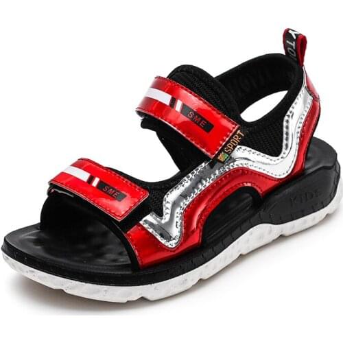 NEW Boys & Girls Fashion Beach Shoes Fashion 3 Colours Children Summer Shoes Top Quality Kids Sandals Eur Size 26-37