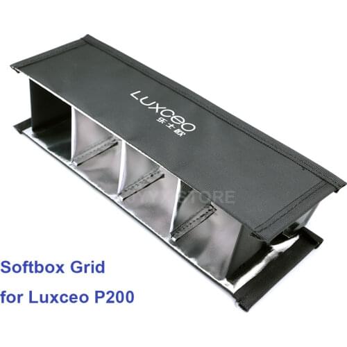Softbox Eggcrate Grid for Luxceo P200 tube light