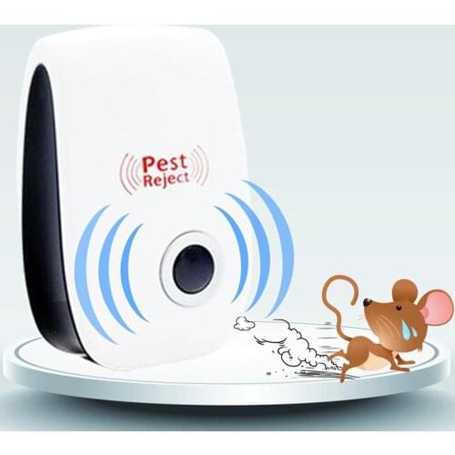 Low-decibel Ultrasonic Mosquito Repellent Home Appliances to Repel Cockroaches Mice Ants Mosquitoes Snakes of Instrument EU/US