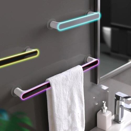 Bathroom Towel Bar Bath Accessories Bath Towel Rack Holder Towel Hanger Wall Mounted for Bathroom