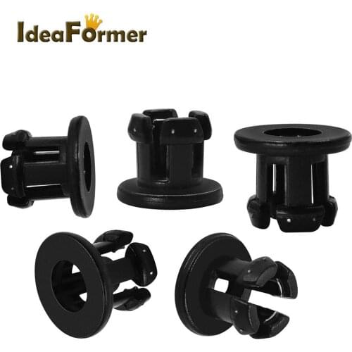5Pcs UM2 Connector Bore 4mm PTFE tube Coupling Collet and Clamp Clip Set for 1.75mm filament 3D Printer Parts