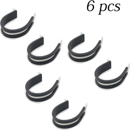 6PCS 1.75" Quick Connect UTV ATV Motocycle Windshields Roll Cage Clamp Mouldings For Polaris Yamaha Kawasaki Honda Suzuki Cam-Am
