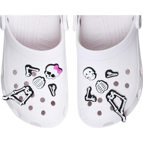 Hot Sale 5Pcs/Set Shoe Charms Shoe Accessories Shoe Decoration for amulet Croc JIBZ/PVC Wristbands kids Party Xmas Gift