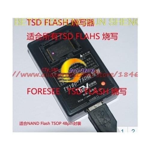 Free shipping TV160-TSD programmer (flat intelligent TV) NAND Flash (embedded memory) programmer