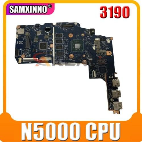 For Dell Latitude 3190 Laptop motherboard with pentium N5000 CPU 00F213 CN-00F213 DGE00 LA-F461P mainboard 100% working good