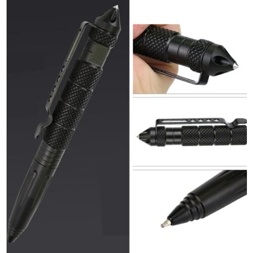 Multi-Function 3-In-1 Tactical Pen Whistle Emergency Self Defense EDC Tool Outdoor Survival Self Rescue Dropshipping