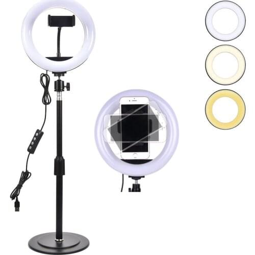 Newest Dimmable Desktop Multi-function Selfie Ring Light High Quality Fashion Universal Ring Light Multi-function Ring Light